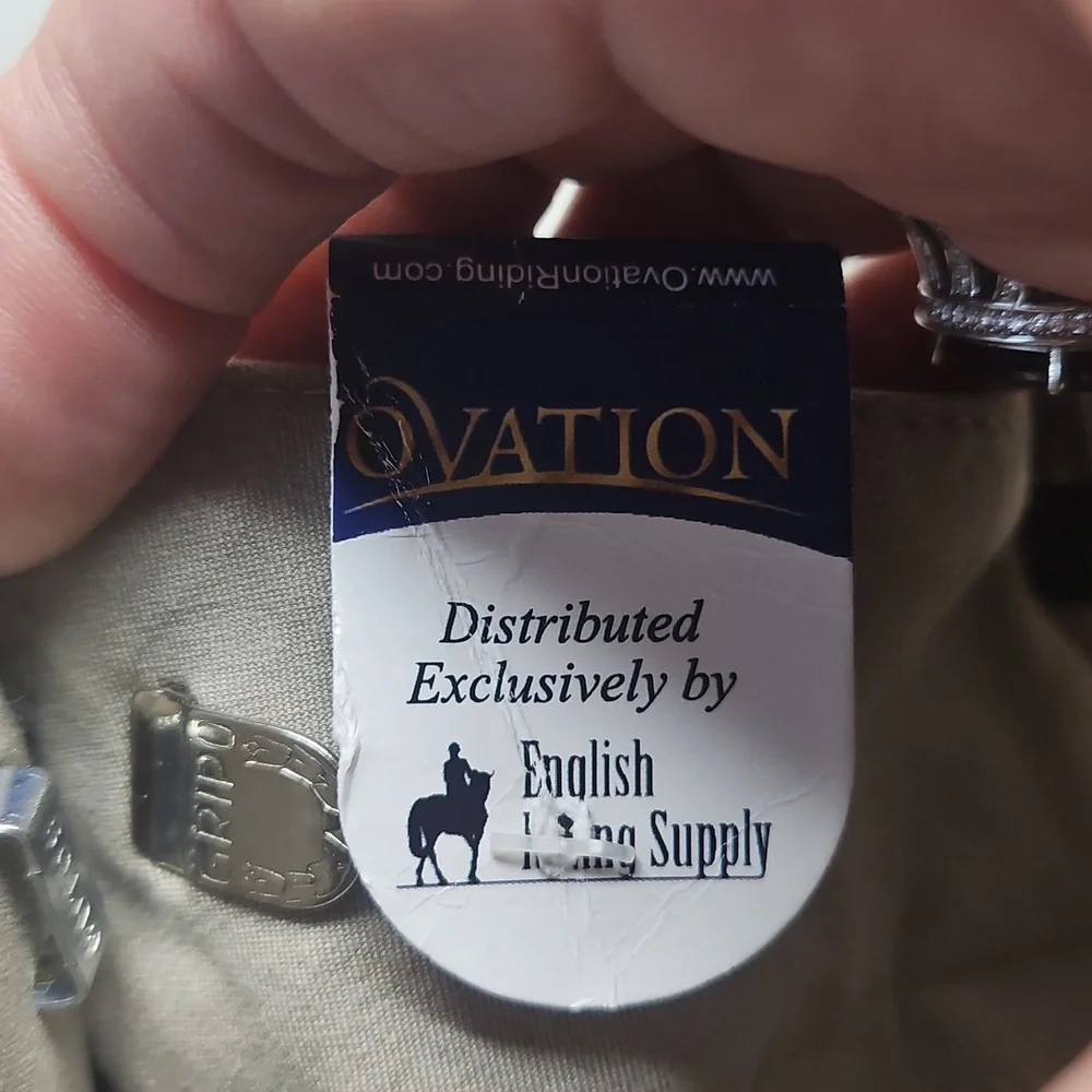 Ovation Beige Riding Pants - Picture 2 of 9